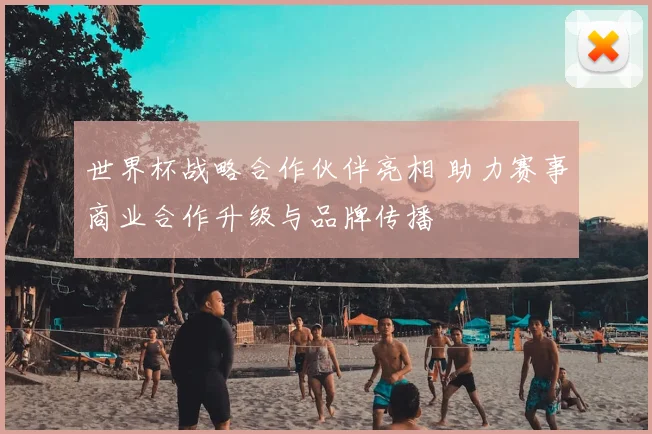 世界杯战略合作伙伴亮相 助力赛事商业合作升级与品牌传播